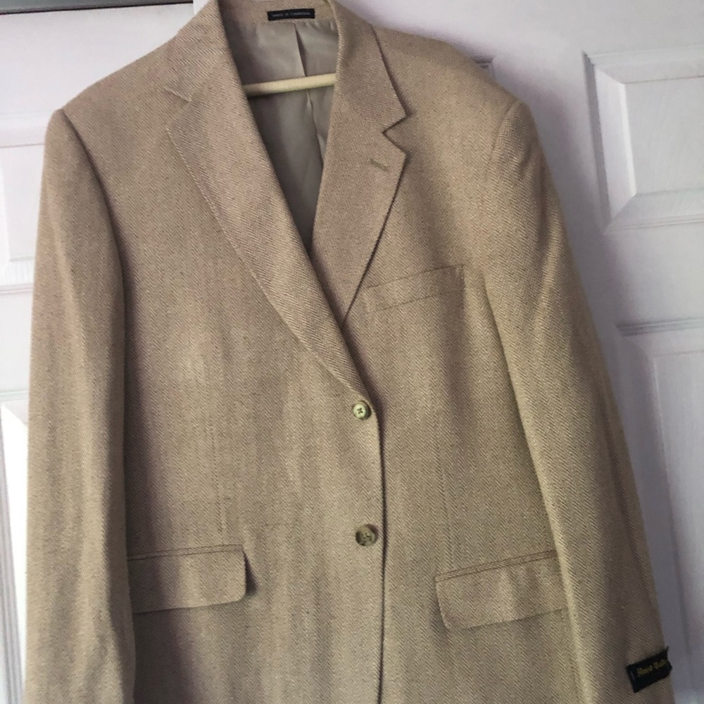 Men’s sport coat 100% silk 42 regular